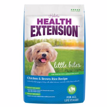 Picture of 10 LB. LITTLE BITES CHICKEN/BROWN RICE RECIPE DRY DOG FOOD