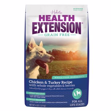 Picture of 4 LB. GRAIN FREE DRY DOG FOOD - CHICKEN/TURKEY