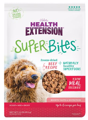 Picture of 3.5 OZ. SUPER BITES FREEZE DRIED RAW MIXERS - BEEF