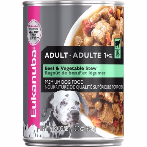 Picture of 12/12.5 OZ. ADULT DOG BEEF AND VEGETABLE STEW