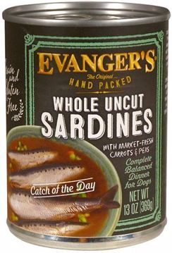Picture of 12/12 OZ. HAND PACKED WHOLE UNCUT SARDINES - DOG
