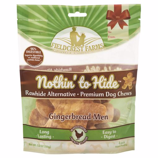 Picture of NOTHIN TO HIDE - HOLIDAY GINGERBREAD MAN CHICKEN - 4 PK.