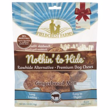 Picture of NOTHIN TO HIDE - HOLIDAY GINGERBREAD MAN BEEF - 4 PK.
