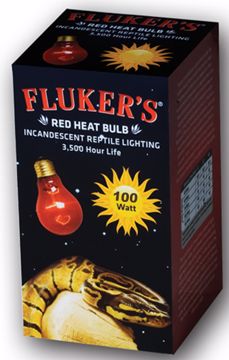 Picture of 100 W. RED HEAT BULB