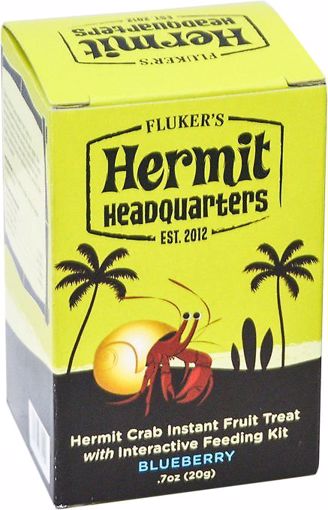 Picture of .7 OZ. HERMIT CRAB INTERACTIVE POWDER TREAT BLUEBERRY