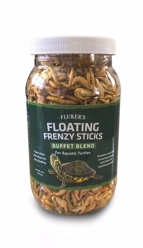 Picture of 6 OZ.FLOATING FRENZY STICKS BUFFET BLEND FOR AQUATIC TURTLES