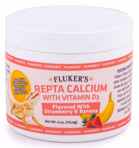 Picture of 2 OZ. REPTA CALCIUM W D3 - STRAWBERRY BANANA