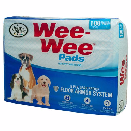 Picture of 100 PK. WEE-WEE PADS BRICK PACK BAG