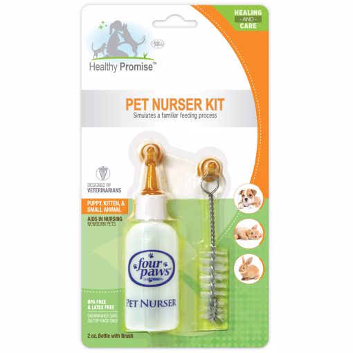 Picture of 2 OZ. PET NURSER KIT - BOTTLE W/BRUSH