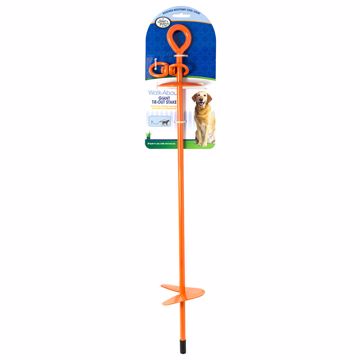 Picture of 28 IN. GIANT TIE-OUT STAKE - ORANGE