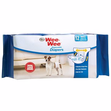 Picture of 12 PK. SM. WEE-WEE DISPOSABLE DIAPERS