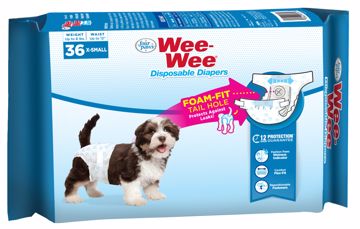 Picture of 36 PK. XS. WEE-WEE DISPOSABLE DIAPERS