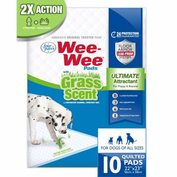 Picture of 10 PK. WEE-WEE GRASS-SCENT PADS