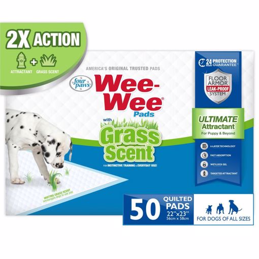 Picture of 50 PK. WEE-WEE GRASS-SCENT PADS