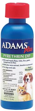 Picture of 4 OZ. ADAMS PLUS PYRETHRIN DIP