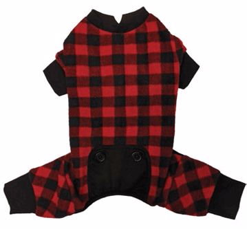 Picture of XS. BUFFALO PLAID PJ - RED