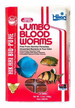 Picture of 3.5 OZ. JUMBO BLOOD WORMS - FROZEN