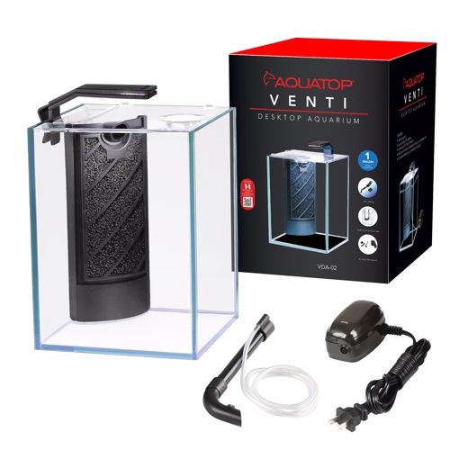 Picture of 1 GAL. VENTI PROFESSIONAL SHOWCASE GLASS AQUARIUM KIT