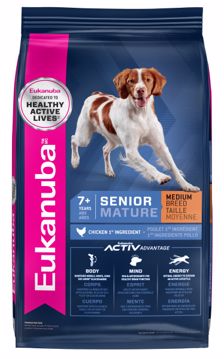 Picture of 15 LB. SENIOR MEDIUM BREED DRY DOG FOOD - CHICKEN