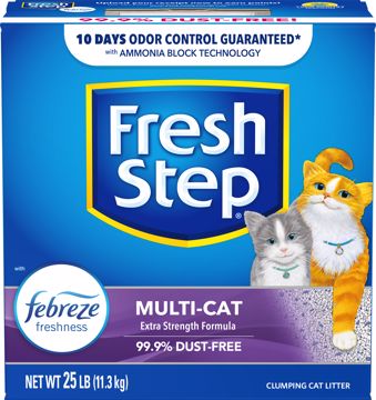 Picture of 25 LB. FRESH STEP MULTIPLE CAT SCENTED