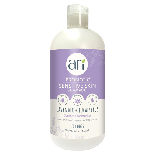 Picture of 12 OZ. ARI PROBIOTIC SENSITIVE SKIN SHAMPOO