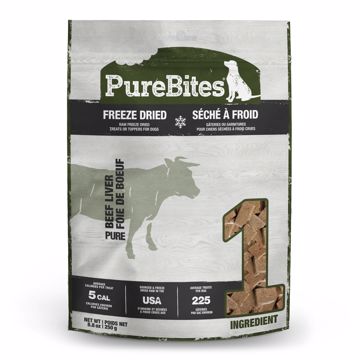 Picture of 8.8 OZ. PUREBITES FREEZE DRIED DOG TREATS - BEEF LIVER