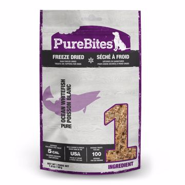 Picture of 1.8 OZ. PUREBITES FREEZE DRIED DOG TREATS - OCEAN WHITEFISH