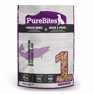 Picture of 7 OZ. PUREBITES FREEZE DRIED DOG TREATS - OCEAN WHITEFISH
