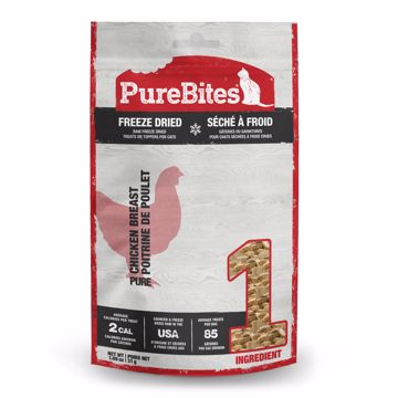 Picture of 1.09 OZ. PUREBITES FREEZE DRIED CAT TREATS - CHICKEN BREAST
