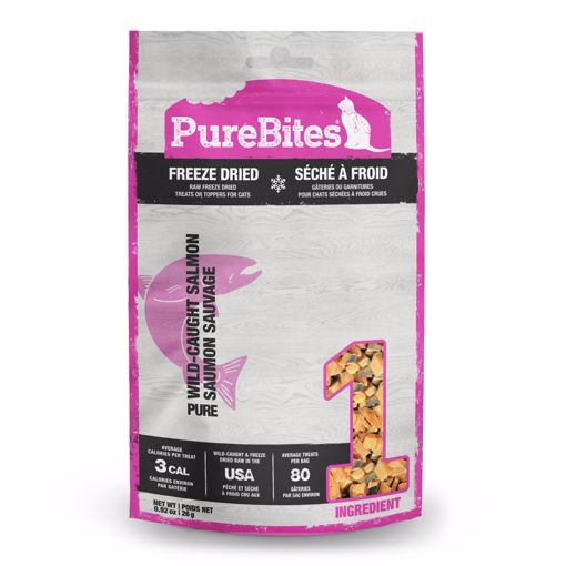 Picture of 0.92 OZ. PUREBITES FREEZE DRIED CAT TREATS - SALMON