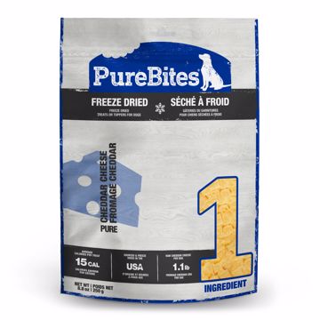 Picture of 8.8 OZ. PUREBITES FREEZE DRIED DOG TREATS - CHEESE