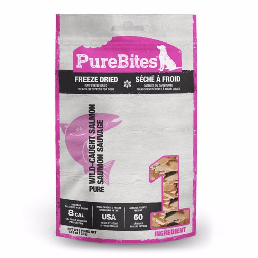 Picture of 1.16 OZ. PUREBITES FREEZE DRIED DOG TREATS - SALMON