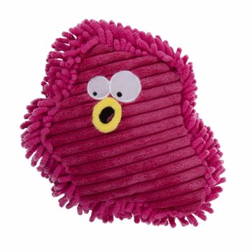 Picture of LG. PINK GERM - SOFT PLUSH DOG TOY W/ODOR-ELIMINATING OILS