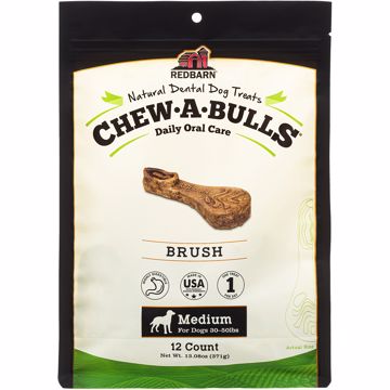 Picture of MED. CHEW-A-BULLS BRUSH - 12 PK.