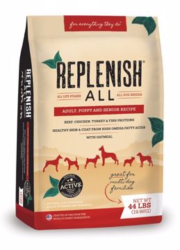 Picture of 44 LB. REPLENISH ALL LIFE STAGES MULTI PROTEIN DRY DOG FOOD