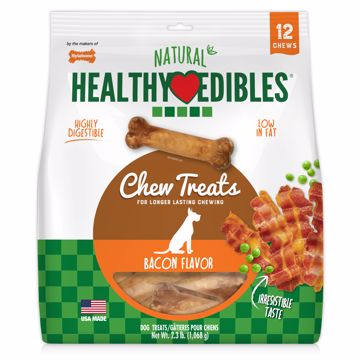 Picture of 12 CT. HEALTHY EDIBLES LONG LASTING BACON - MED./WOLF