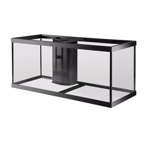 Picture of 75E AQUARIUM W/OVERFLOW - BLACK SILICONE