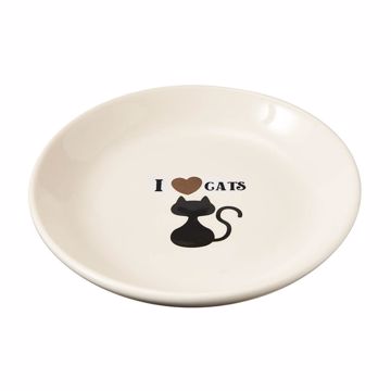 Picture of 5 IN. I LOVE CATS SAUCER