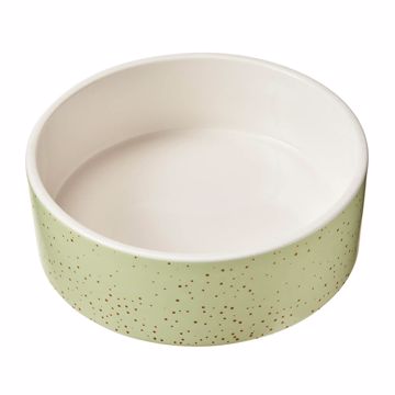 Picture of 7 IN. SPECKLED DOG DISH