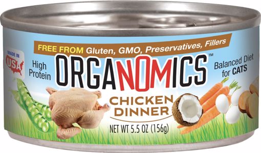 Picture of 24/5.5 OZ. ORGANOMICS CHICKEN DINNER - CAT