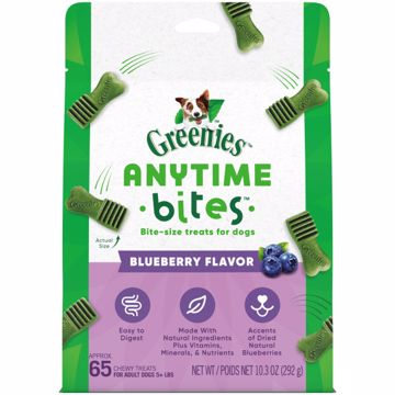 Picture of 10.34 OZ. GREENIES ANYTIME BITES - BLUEBERRY