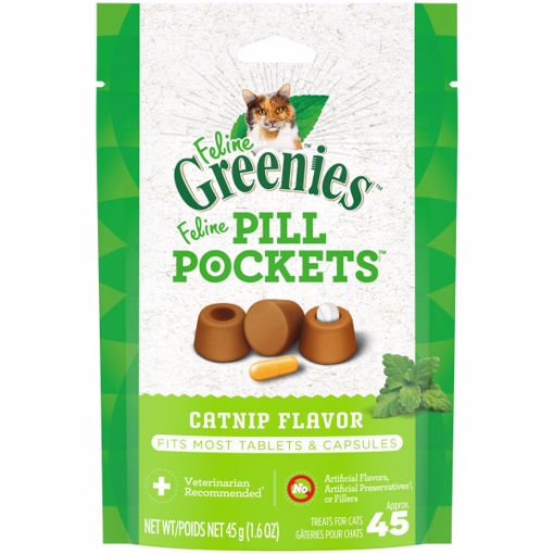 Picture of 1.6 OZ. GREENIES PILL POCKETS FELINE CATNIP