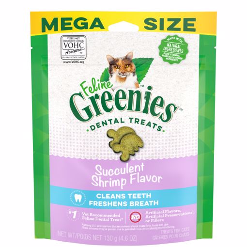 Picture of 4.6 OZ. GREENIES FELINE DENTAL TREATS - SHRIMP