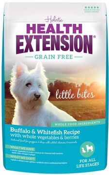 Picture of 3.5 LB. GRAIN FREE LITTLE BITES DRY DOG FOOD - BUF/WHTFSH