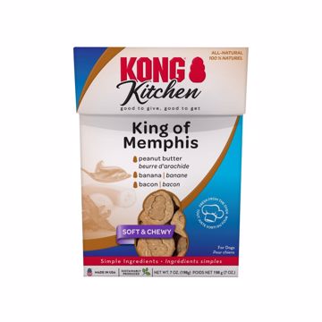 Picture of 7 OZ. KONG KITCHEN SOFT/CHEWY KING OF MEMPHIS DOG TREAT