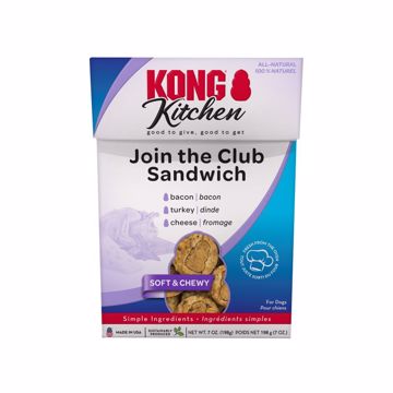 Picture of 7 OZ. KONG KITCHEN SOFT/CHEWY JOIN THE CLUB SNDW. DOG TREAT