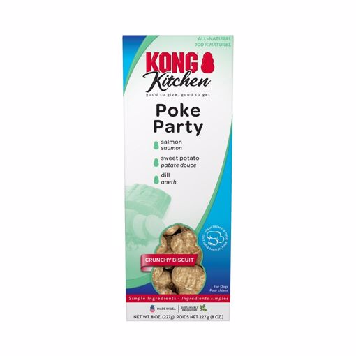 Picture of 8 OZ. KONG KITCHEN CRUNCHY BISCUIT POKE PARTY DOG TREAT