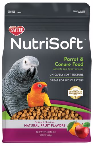 Picture of 3 LB. NUTRISOFT CONURE & PARROT