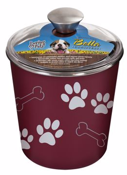 Picture of BELLA BOWL CANISTER - MERLOT