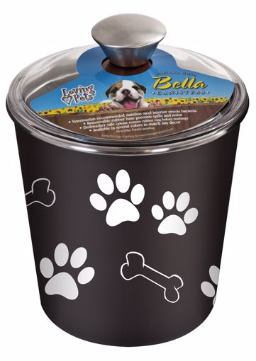 Picture of BELLA BOWL CANISTER - ESPRESSO